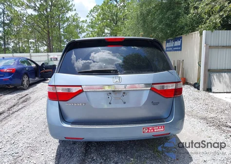 2013 Honda Odyssey Ex-L из США, поврежденный, VIN 5FNRL5H65DB061789